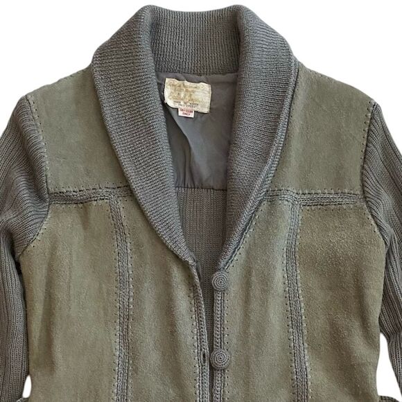 Vintage Exclusive Imports Suede Leather Jacket - Picture 4 of 8